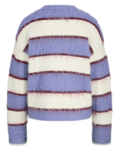JJXX - JXCalista Crew Neck Strik - Blue Ice/Vanilla
